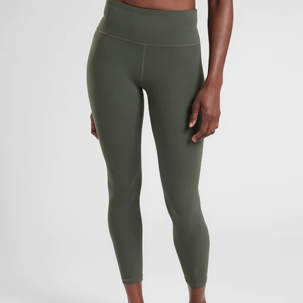 Athleta tight army green